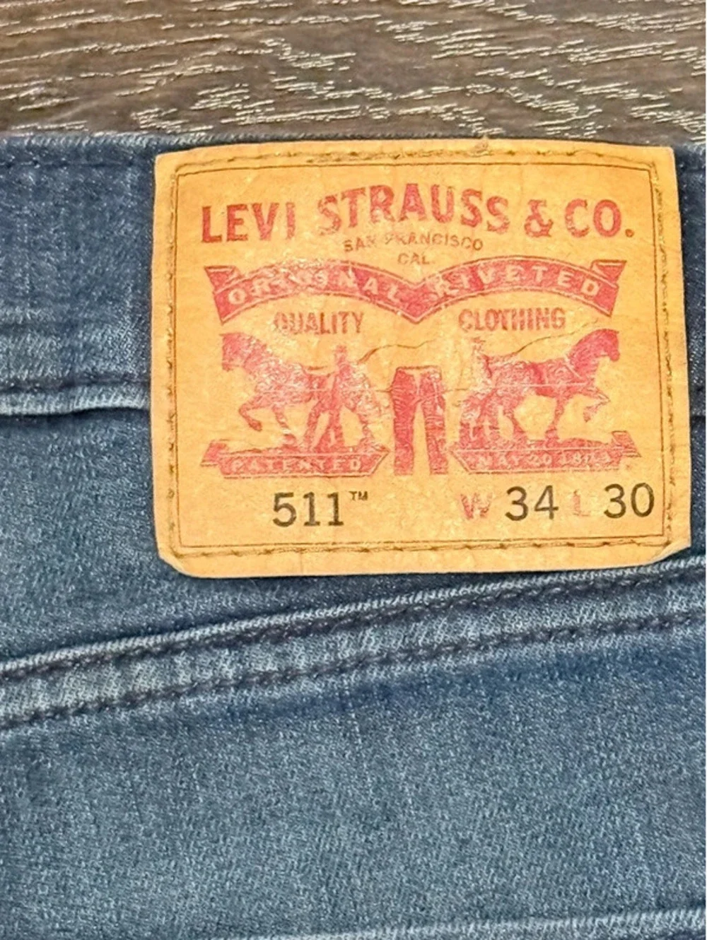 Levi’s 511 Slim Jeans Men’s W34 L30 1042